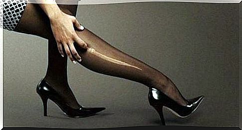 Woman with pantyhose