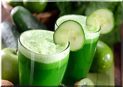 Cucumber juice is an effective remedy for heat exhaustion