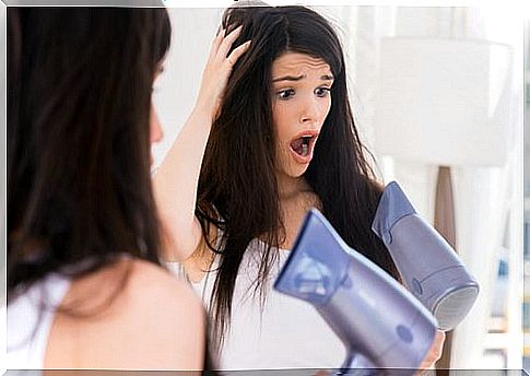 Frequent use of hair dryer can help dry out your hair