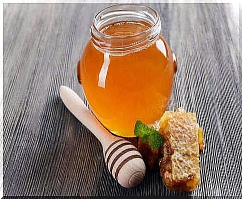 A jar of honey