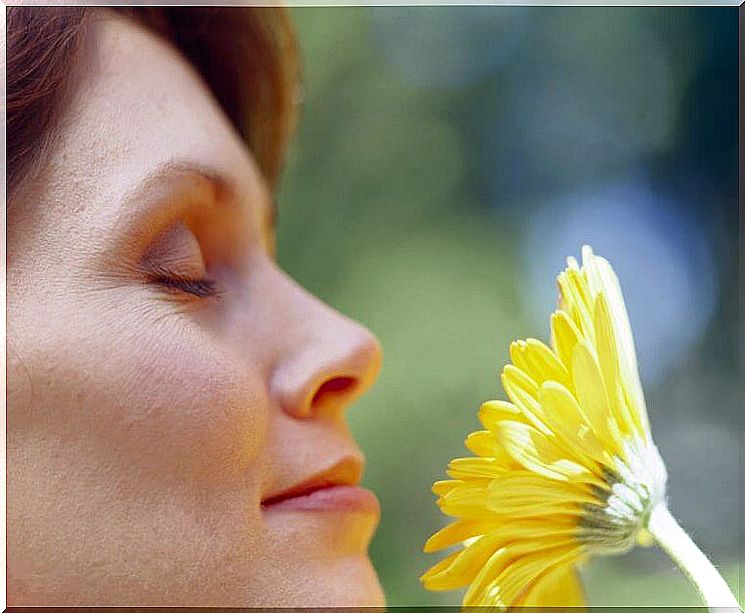 happy woman enjoying life