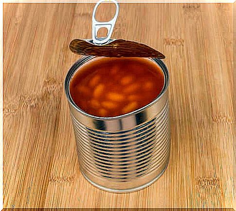 You can puree a can of beans that can be used as an accompaniment.