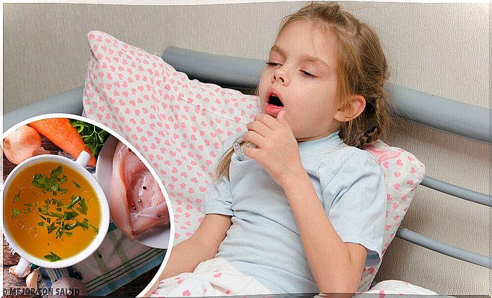 How to cure a dry cough in children