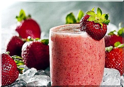 Strawberry smoothie - the risk of heart attack