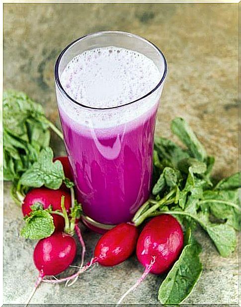 Radish juice - prevent fatty liver