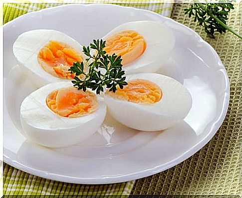 Boiled eggs