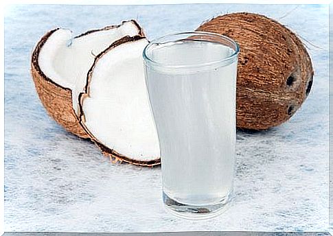 Coconut water and coconuts