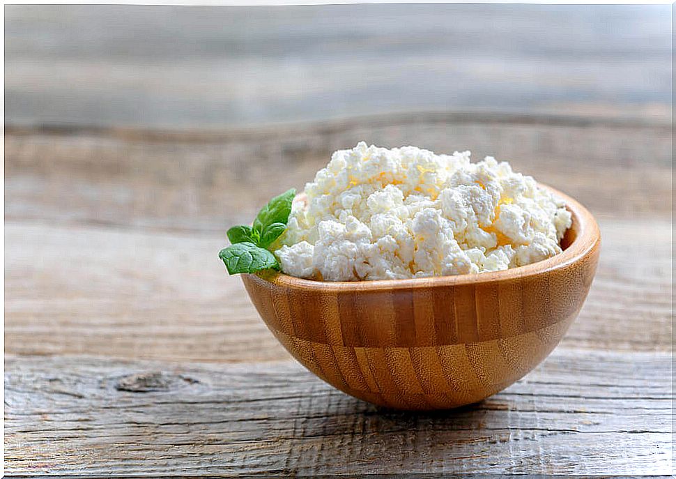 Cottage cheese is healthy cheese