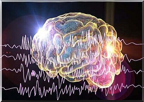 Illustration of nerves in the brain showing the different types of epilepsy